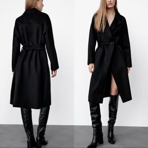 Zara special edition wool blend coat